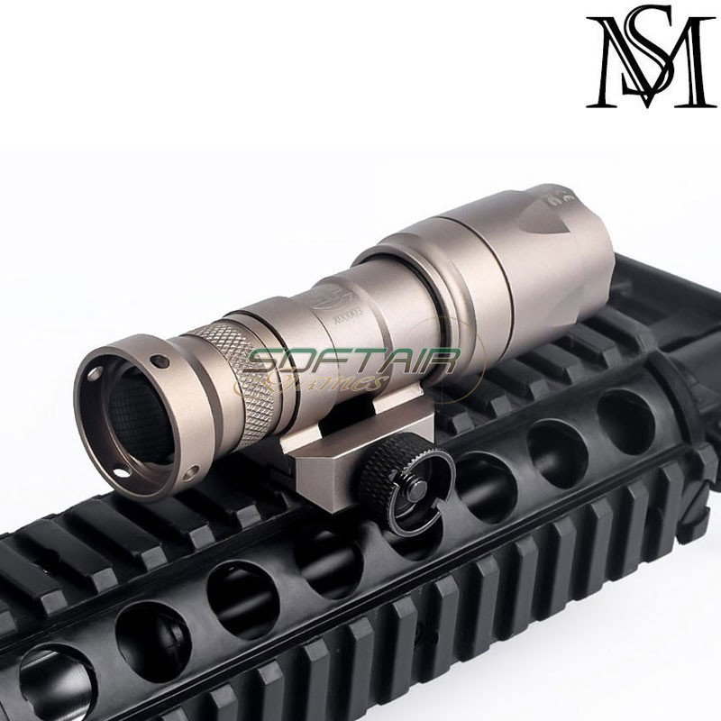 Flashlight M300A SF Mini scout two control kit DARK EARTH Mil-Sim (MS-191-DE)