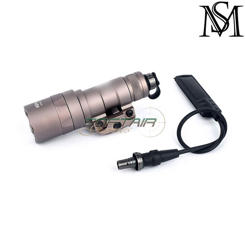 Flashlight M300C SF Mini scout DARK EARTH Mil-Sim (MS-4026-DE)