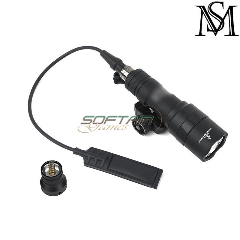 Flashlight M300C SF Mini scout two control BLACK Mil-Sim (MS-358-BK)