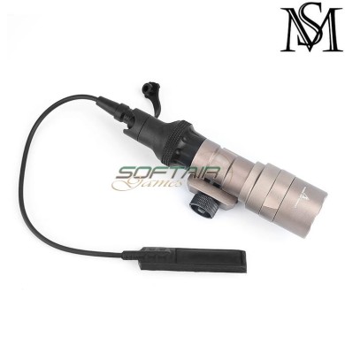 Torcia M300C SF Mini scout Doppia funzione DARK EARTH Mil-Sim (MS-4028-DE)