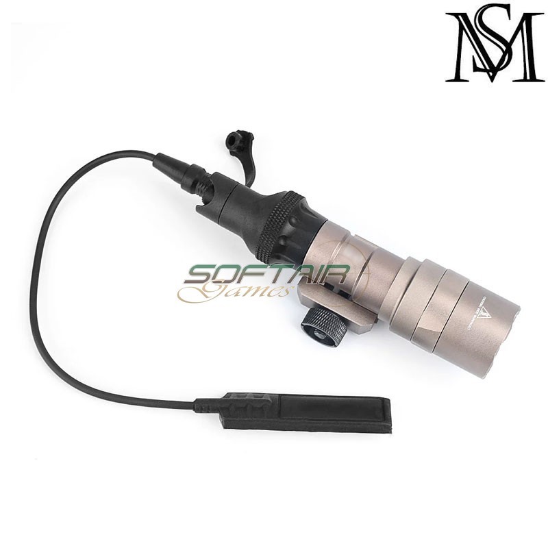 Torcia M300C SF Mini scout Doppia funzione DARK EARTH Mil-Sim (MS-4028-DE)