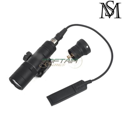 Flashlight M300B SF Mini scout two control BLACK Mil-Sim (MS-4023-BK)