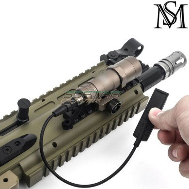 Flashlight M300B SF Mini scout two control DARK EARTH Mil-Sim (MS-4023-DE)