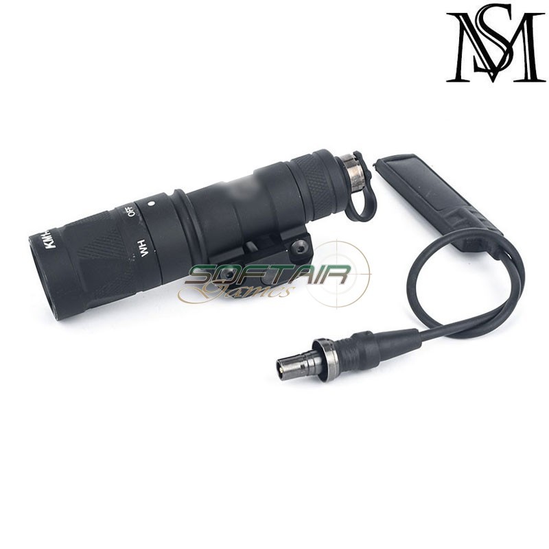 Torcia M300W SF Mini scout NERA Mil-Sim (MS-4029-BK)