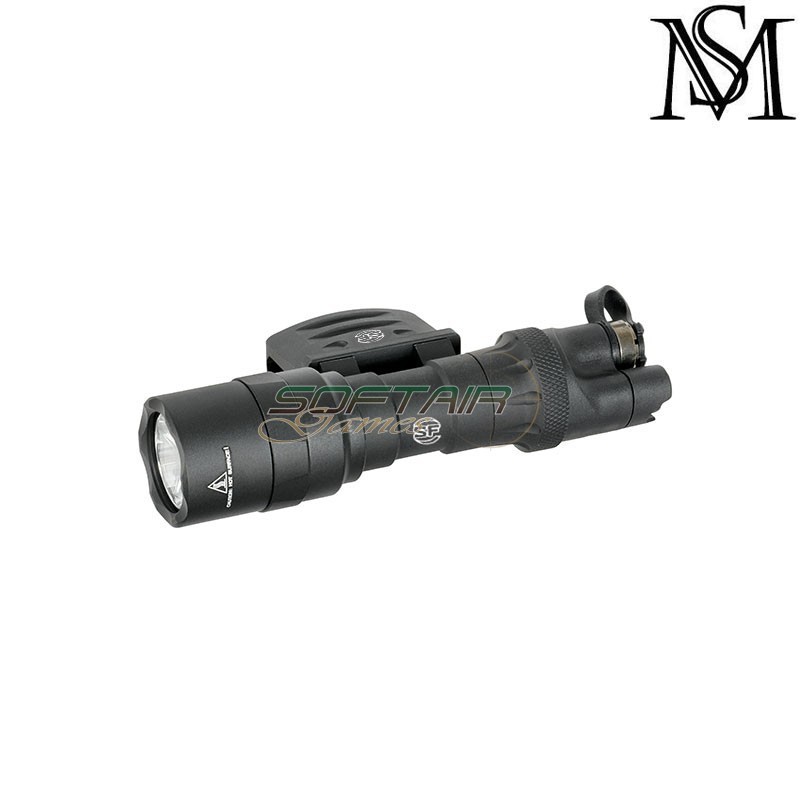 Torcia M312 SF C/RM45 Offset mount BLACK Mil-Sim (MS-441-BK)