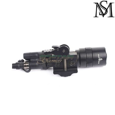 Torcia M322 SF C/ADM mount BLACK Mil-Sim (MS-442-BK)