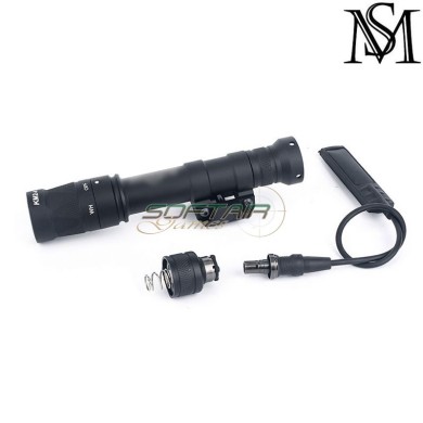 Torcia M600W SF Scout two control kit NERA Mil-Sim (MS-377-BK)