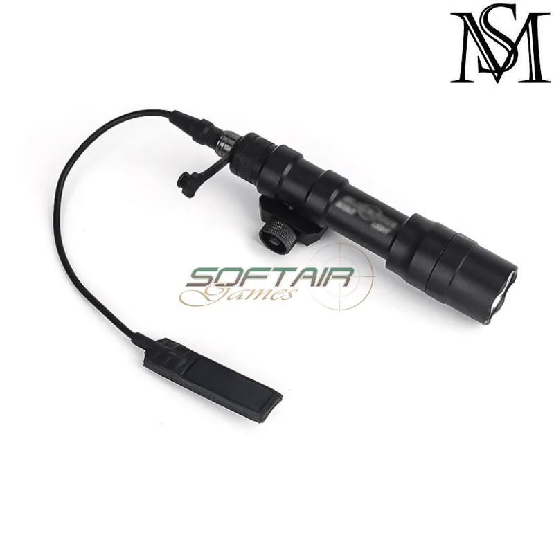Torcia M600DF SF Scout BLACK Mil-Sim (MS-4046-BK)
