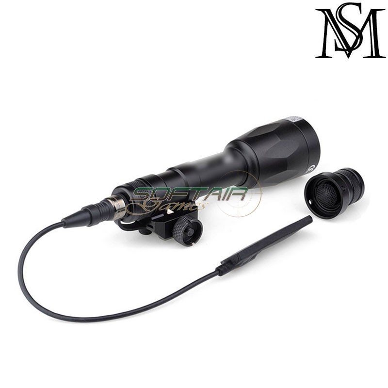 Flashlight M600P SF Scout two control kit BLACK Mil-Sim (MS-362-BK)