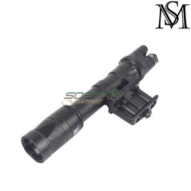 Flashlight M612V SF C/RM45 Offset mount BLACK Mil-Sim (MS-445-BK)