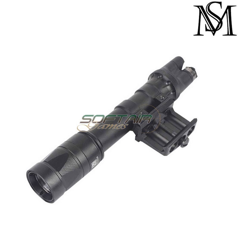 Flashlight M612V SF C/RM45 Offset mount BLACK Mil-Sim (MS-445-BK)