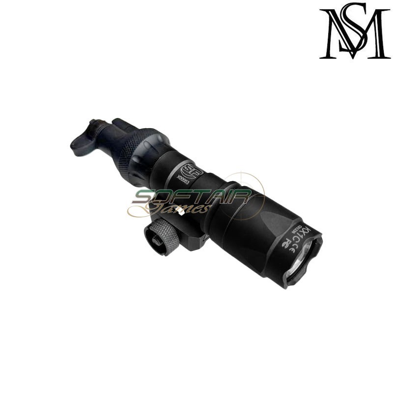 Torcia M300A SF Mini SL07 Scout Dual Switch BLACK Mil-Sim (MS-4014-BK)