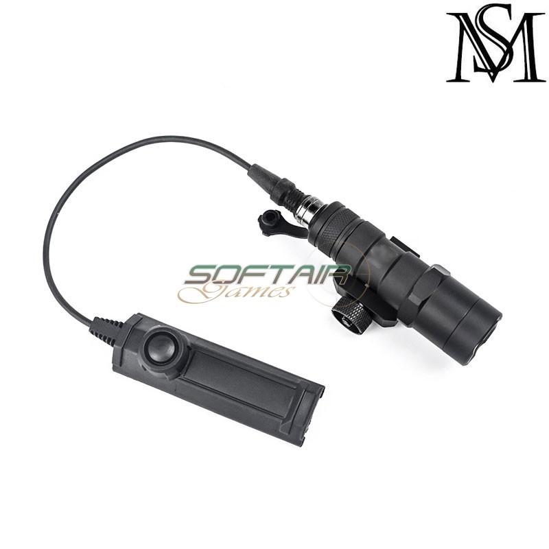 Flashlight M300B SF Mini scout double remote BLACK Mil-Sim (MS-4035-BK)