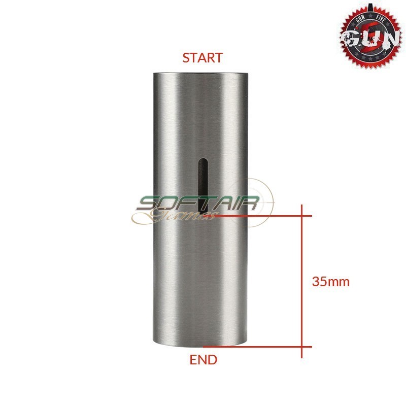 Cilindro Type 1/2 in Acciaio Inox GunFive (GF-1231)