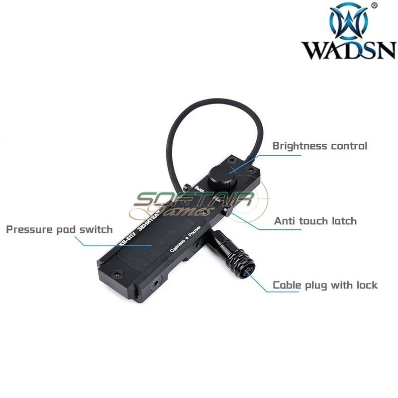 Remoto KV-5PU per "PERST-4" BLACK Wadsn (WD07031-BK)