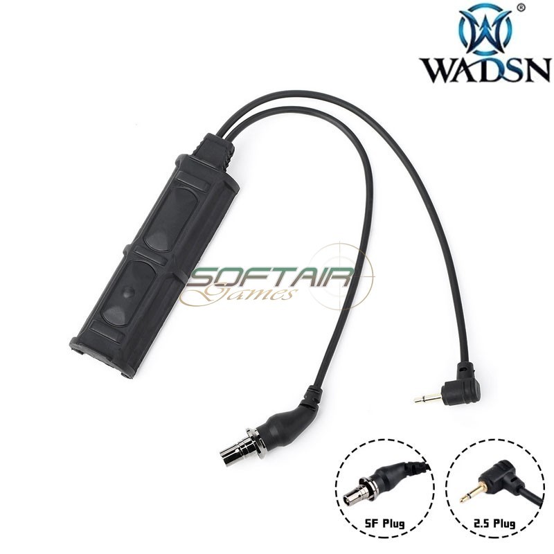 Cavo remoto 2 canali con Plug SF / 2.5mm WADSN (WD07076-BK)
