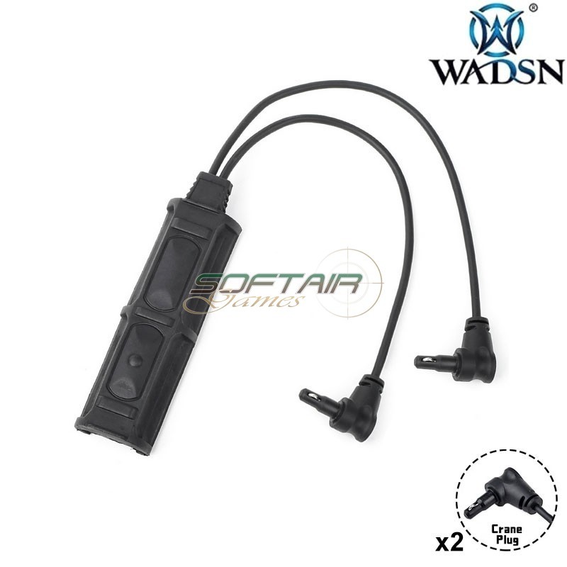2 Channel Remote Cable with Crane / Crane Plug WADSN (WD07078-BK)