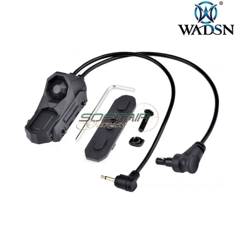 Cavo remoto Dual Switch 2,5mm / Crane Plug BLACK WADSN (WD07050-BK)