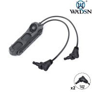Cavo remoto LL Dual Switch 2x Crane Plug BLACK WADSN (WD07090-BK)