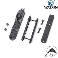 Dual Switch LL Remote Cable 2x Crane Plug BLACK WADSN (WD07090-BK)