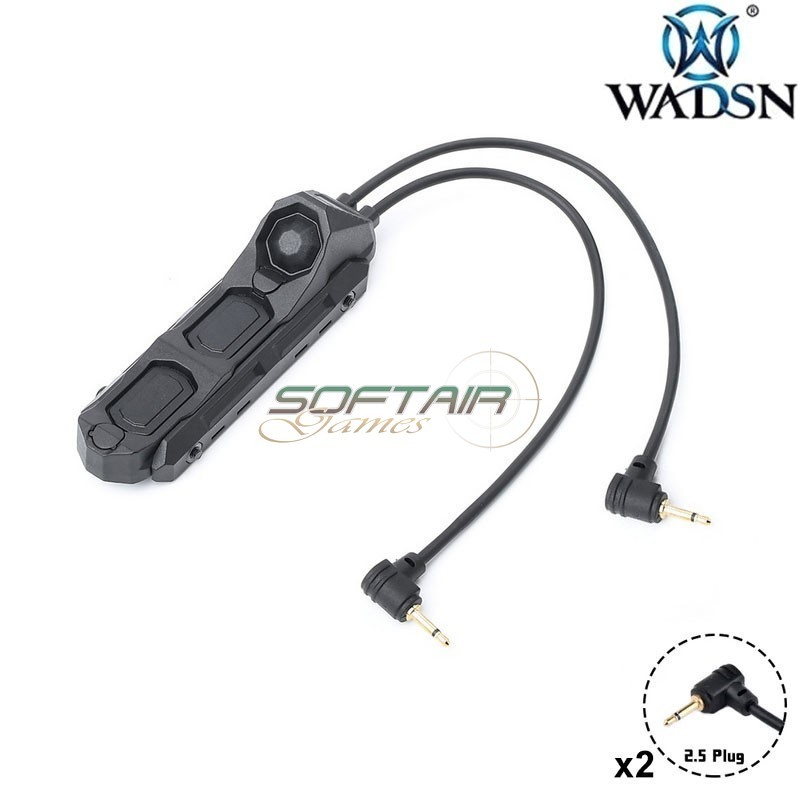 Cavo remoto LL Dual Switch 2.5mm Plug BLACK WADSN (WD07087-BK)
