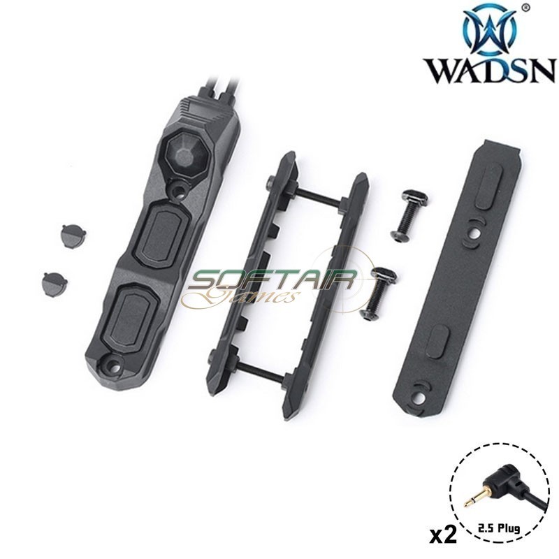 Cavo remoto LL Dual Switch 2.5mm Plug BLACK WADSN (WD07087-BK)