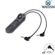 Cavo remoto LL Dual Switch 3.5mm Plug BLACK WADSN (WD07089-BK)