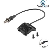 ML UT Button BLACK Tail pressure remote SF Plug WADSN (WD07016-BK-LO)
