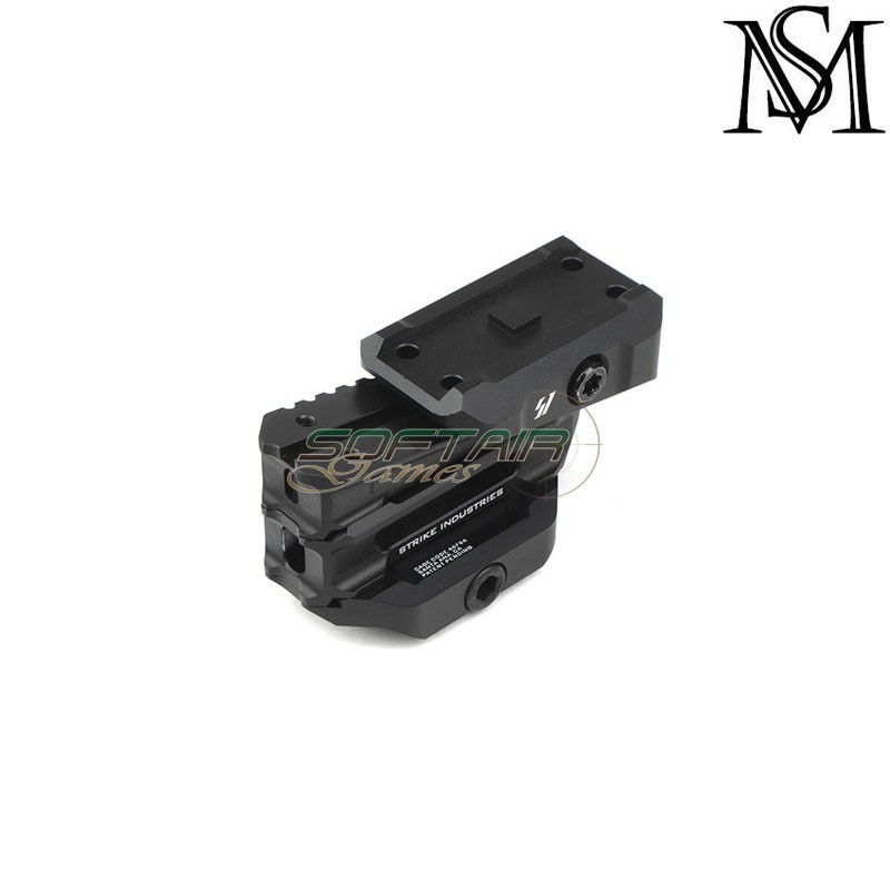 AP Base ottica regolabile BLACK per T1 T2 Red Dot Mil-Sim (MS-026-BK)