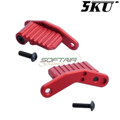 Poggiapollice in Alluminio ROSSO per AAP 01 GBB 5KU (5ku-abaap-011-rd)