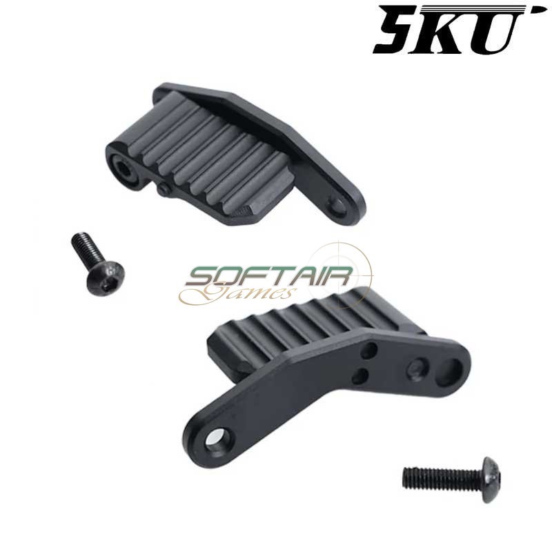 Poggiapollice in Alluminio NERO per AAP 01 GBB 5KU (5ku-abaap-011-bk)