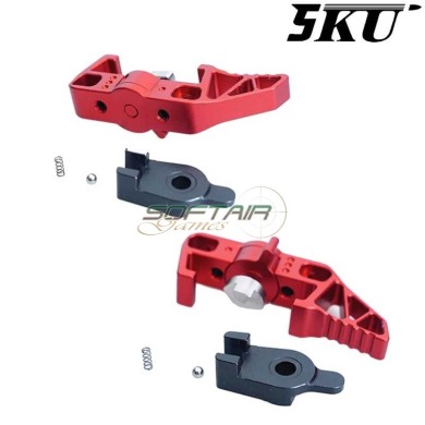 Leva armamento e Selettore ROSSO Type 3 per pistola AAP-01 5KU (5ku-abaap-014-rd)