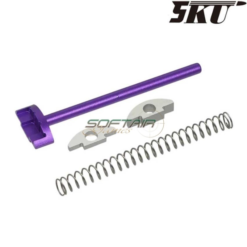 Set Asta Guidamolla in Alluminio VIOLA per Action Army AAP01 GBB (5ku-abaap-016-pu)