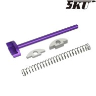Set Asta Guidamolla in Alluminio VIOLA per Action Army AAP01 GBB (5ku-abaap-016-pu)