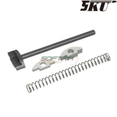 Aluminum Guide Rod Set For Action Army AAP01 GBB BLACK (5ku-abaap-016-bk)