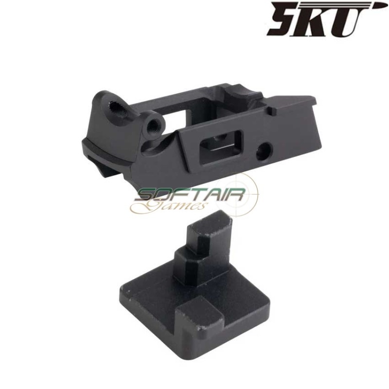 Aluminum Enhanced Trigger Housing For Action Army AAP015KU (5ku-abaap-023-bk)