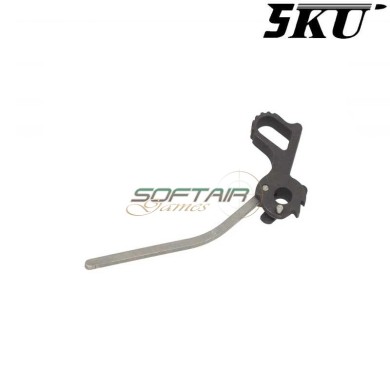 Limcat CNC Steel Hammer & Strut for Marui/ WE/ Army Hi-Capa GBB (5ku-482-bk)