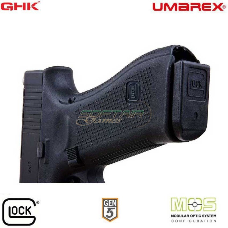 Gas Pistol Glock 17 Gen.5 MOS Black GBB GHK Umarex (UM-2.6475)