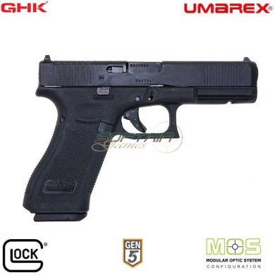 Pistola a gas glock 17 gen.5 MOS black gbb GHK umarex (um-2.6475)