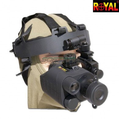 Visore Notturno Attacco Craniale Ed Illuminatore 3x Royal (v55)