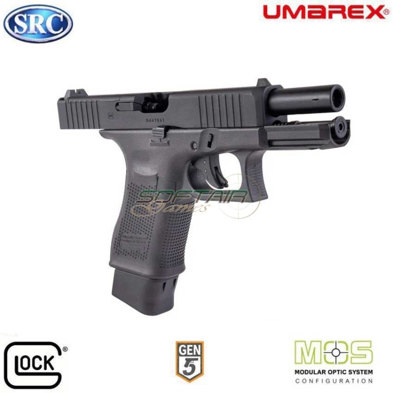 Co2 Pistol Glock 19 Gen.5 MOS Black GBB Umarex (UM-2.6552)