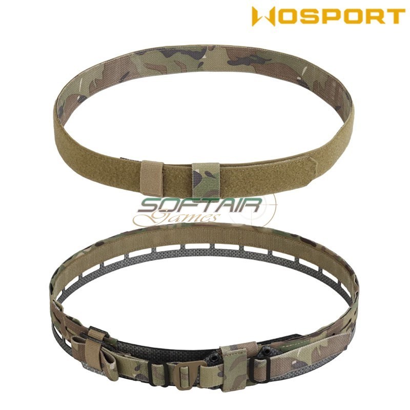 Lightweight Tactical Belt RANGER GREEN WoSport (042644)