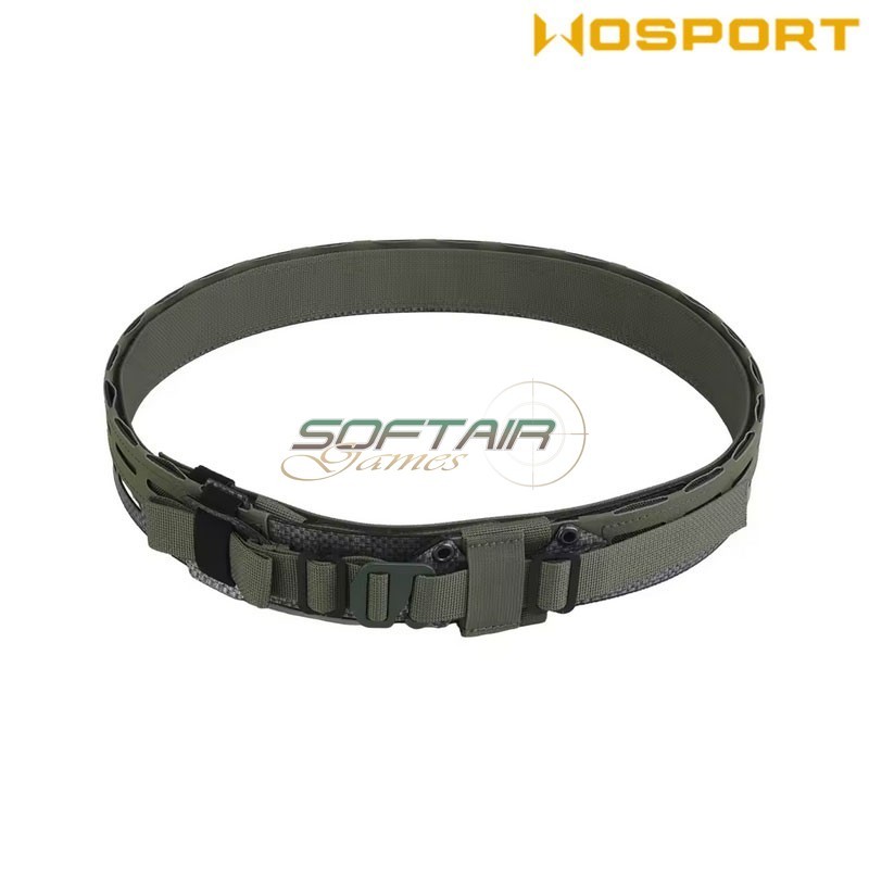 Lightweight Tactical Belt RANGER GREEN WoSport (042644)