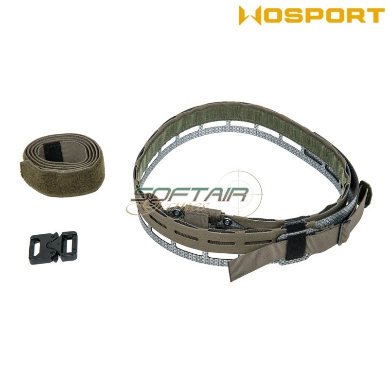 Lightweight Tactical Belt RANGER GREEN WoSport (042644)