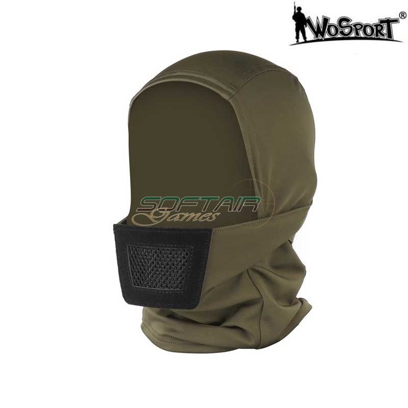 Knight Headgear Balaclava Olive Drab Wosport (wo-ma205v)