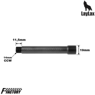 Prolunga outer barrel Fibra di Carbonio First Factory 14mm CCW Laylax