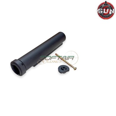 KIT Tubo calcio in metallo offset 45° per M4 AEG Gun Five (GF-0601)