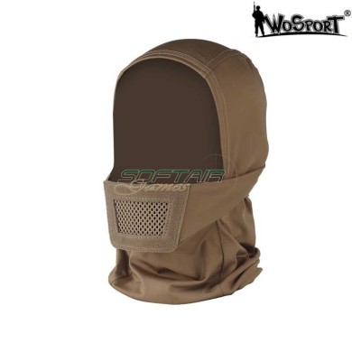 Knight Headgear Balaclava Tan Wosport (wo-ma205t)