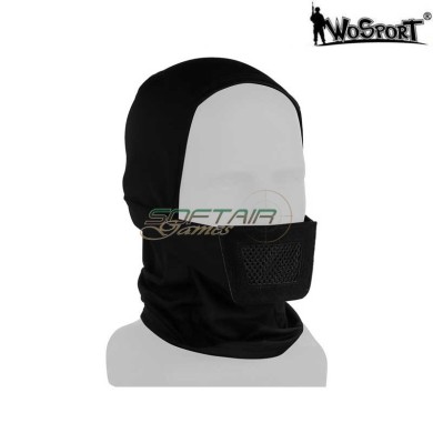 Passamontagna Knight Headgear Nero Wosport (wo-ma205b)