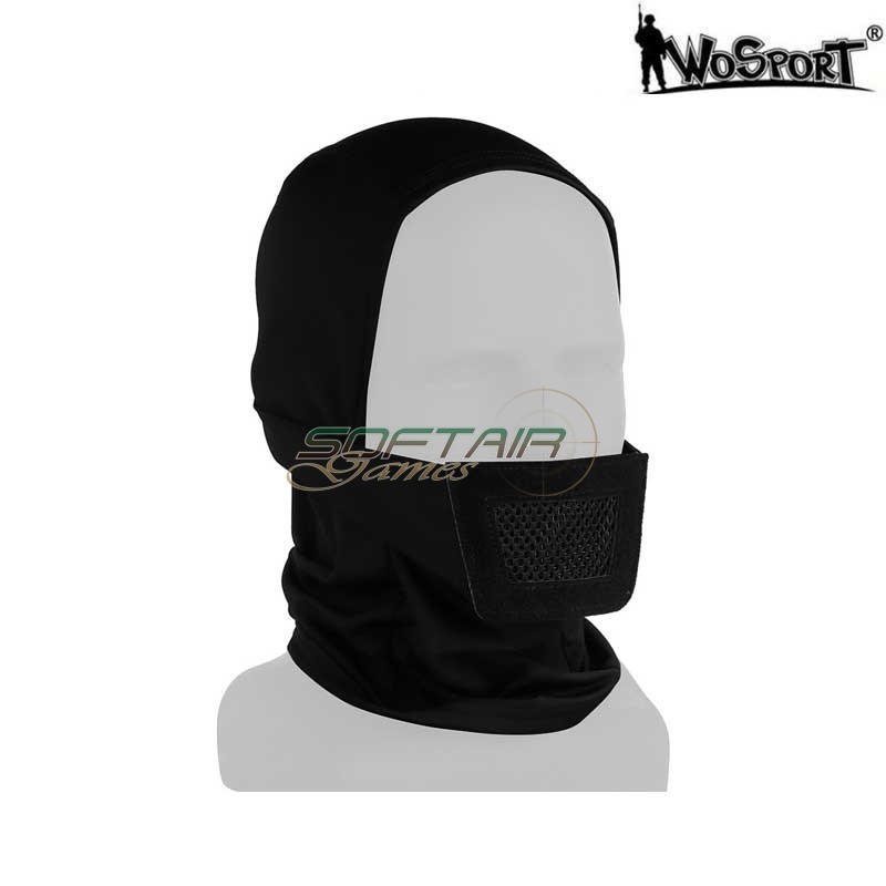 Knight Headgear Balaclava Black Wosport (wo-ma205b)